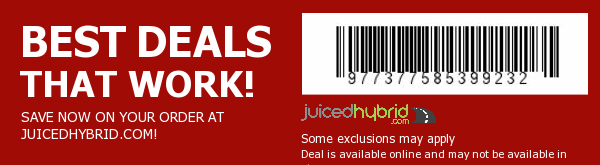 JuicedHybrid.com Coupon