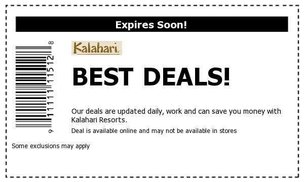 Kalahari Resorts Deals