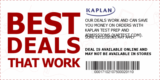 Kaplan Coupons