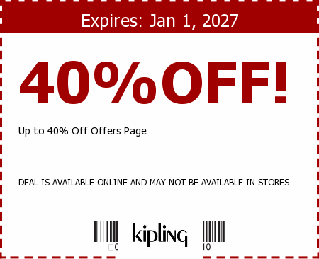 Kipling Promo Code