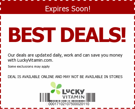 Lucky Vitamin Promo Code