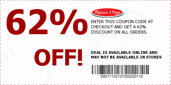 Melissa and Doug Coupons