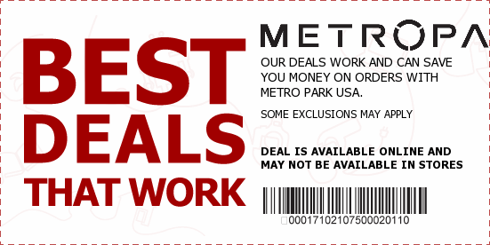 Metropark Coupons