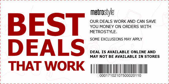 metrostyle Coupons