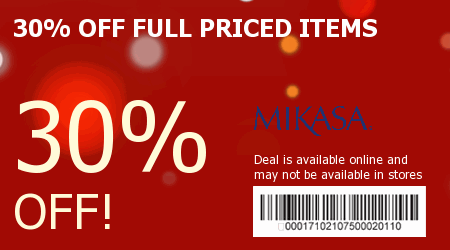 Mikasa Coupon Code