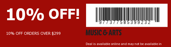 Music and Arts Coupon