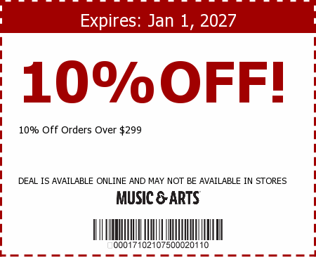 Music and Arts Promo Code