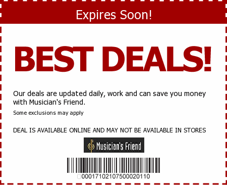 Musicians Friend Promo Code