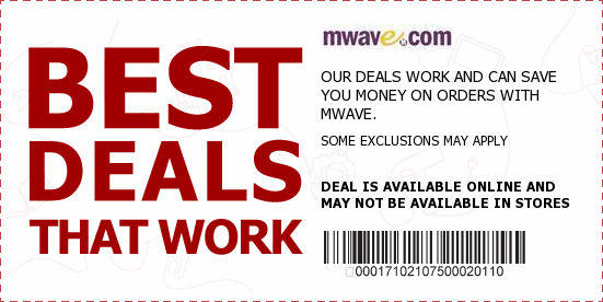 Mwave Coupons