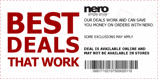 Nero Coupons