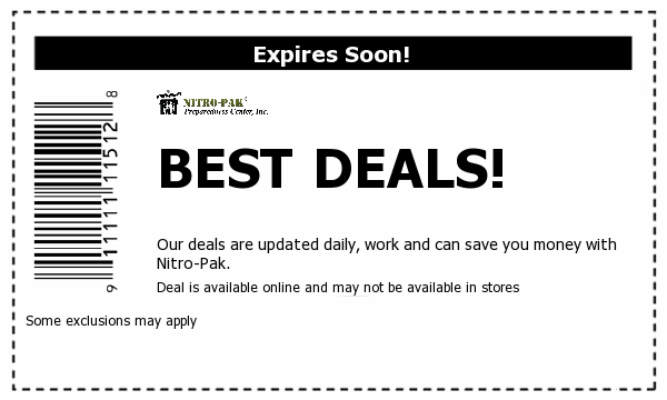 Nitro-Pak Deals