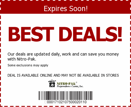 Nitro-Pak Promo Code