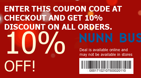 Nunn Bush Coupon Code