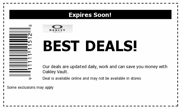 Oakley Vault Deals