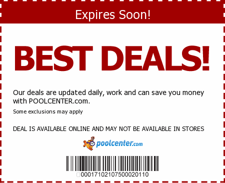 POOLCENTER.com Promo Code