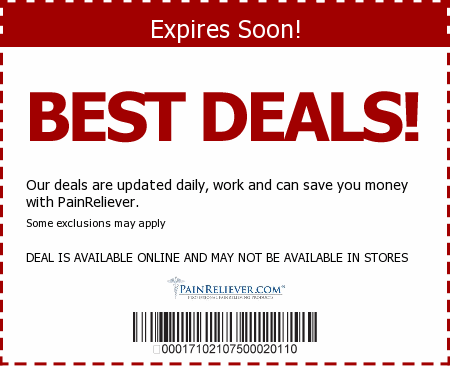 PainReliever Promo Code