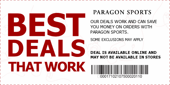 Paragon Sports Coupons