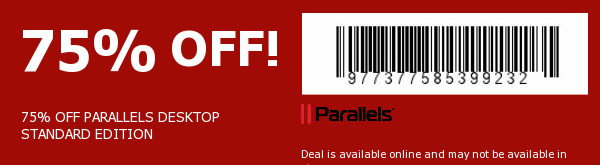 Parallels Coupon