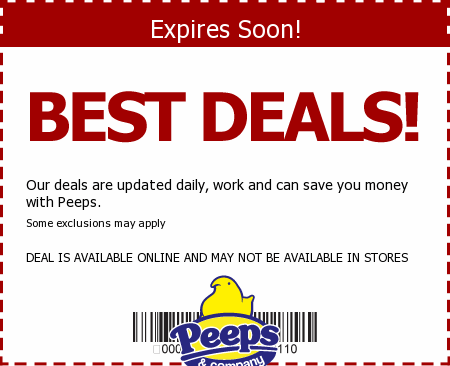 Peeps Promo Code