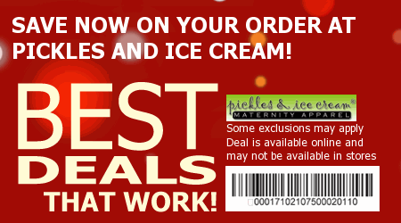 Pickles and Ice Cream Coupon Code