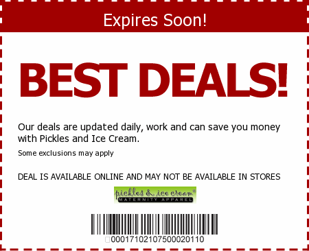 Pickles and Ice Cream Promo Code