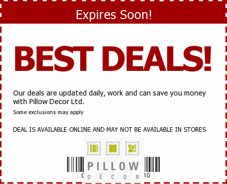Pillow Decor Promo Code