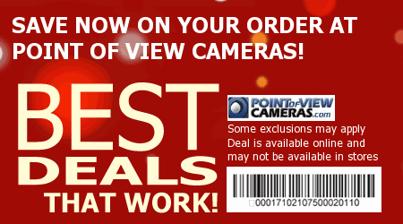 Point of View Cameras Coupon Code