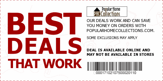 Popular Home Collections Coupons
