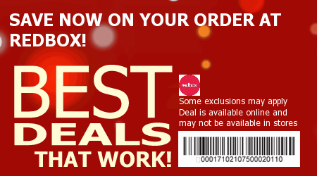 RedBox Coupon Code