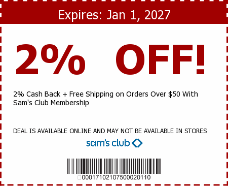 Sams Club Promo Code