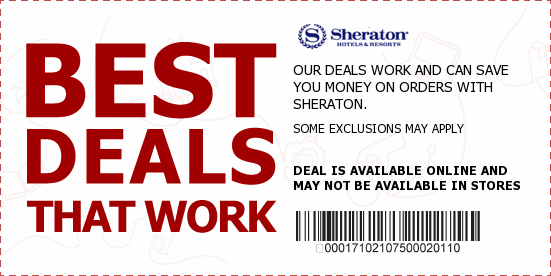Sheraton Coupons