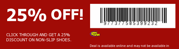 Shoes for Crews Coupon
