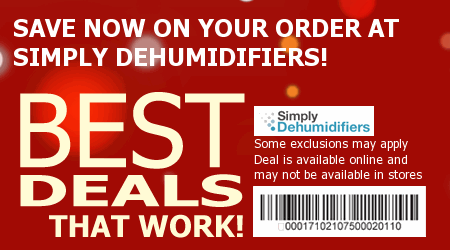 Simply Dehumidifiers Coupon Code