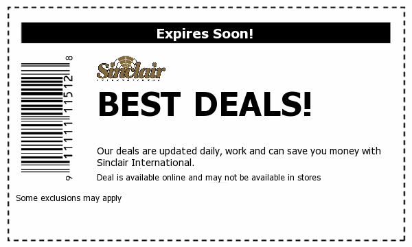 Sinclair International Deals