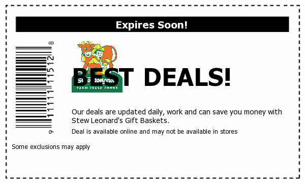 Stew Leonards Deals
