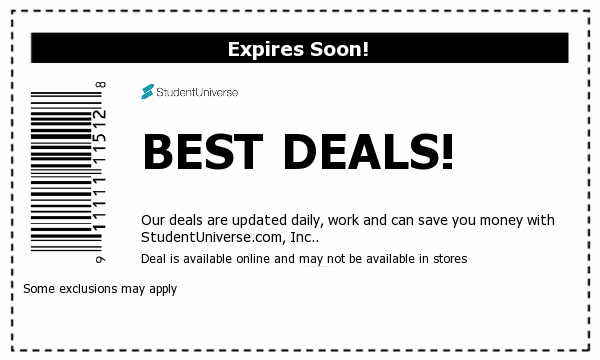 Student Universe Deals