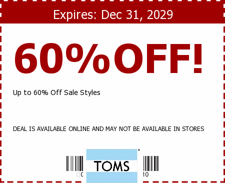 Toms Shoes Coupons on Toms Shoes Sometimes Offers Coupons Like These