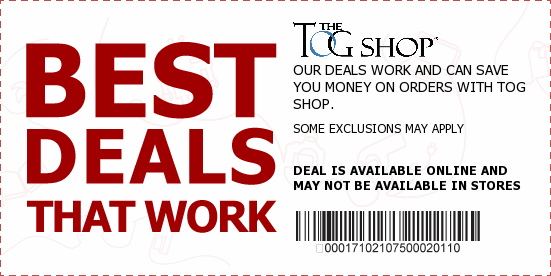 Tog Shop Coupons