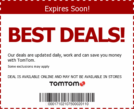 TomTom Promo Code