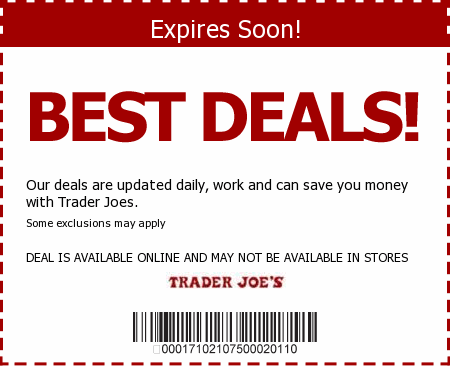 Trader Joes Promo Code
