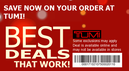 Tumi Coupon Code