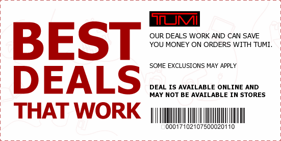 Tumi Coupons