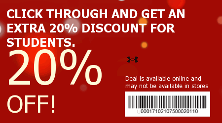 myfitnesspal under armour coupon