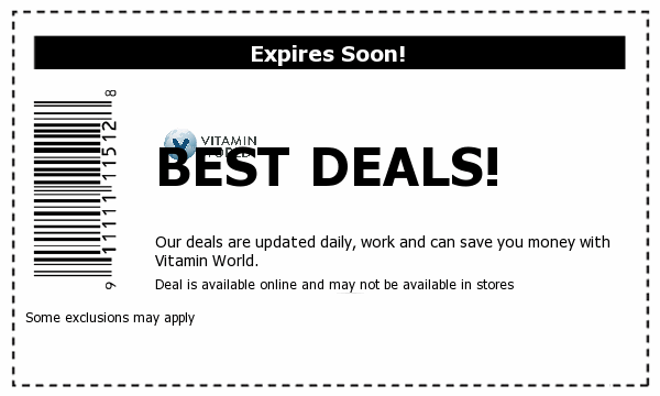 Vitamin World Deals
