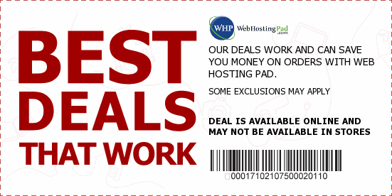 WebHostingPad Coupons