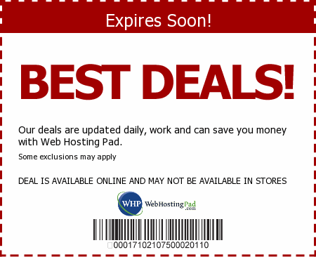 WebHostingPad Promo Code
