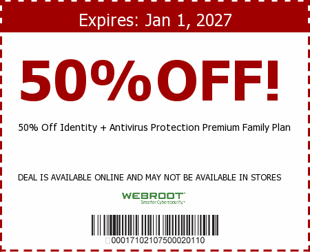 Webroot Promo Code