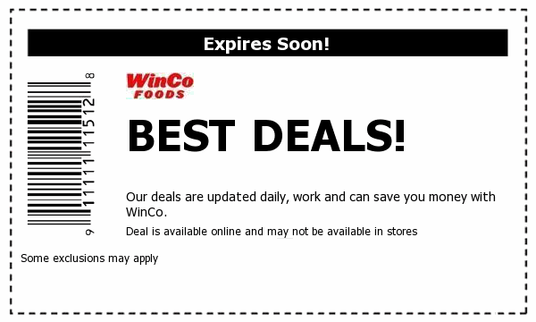 WinCo Deals