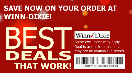 Winn Dixie Coupon Code