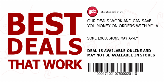 Yola Coupons